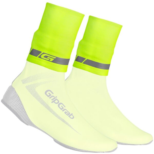 Gripgrab CyclinGaiter Hi-Vis Rainy Weather Ankle Cuff Yellow Hi-Vis - Afbeelding 3