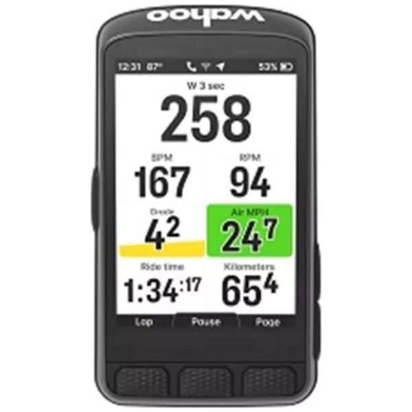 Wahoo Fitness ELEMNT ACE GPS Cycling Computer Black